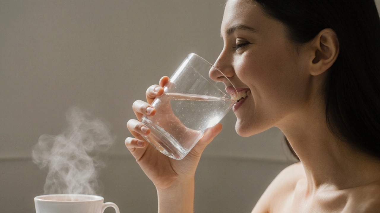 Co pít při bílé dietě po ordinačním bělení zubů?