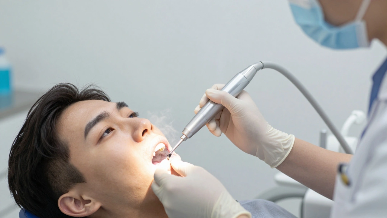 Jak probíhá broušení zubů u zubaře: krok za krokem a co očekávat