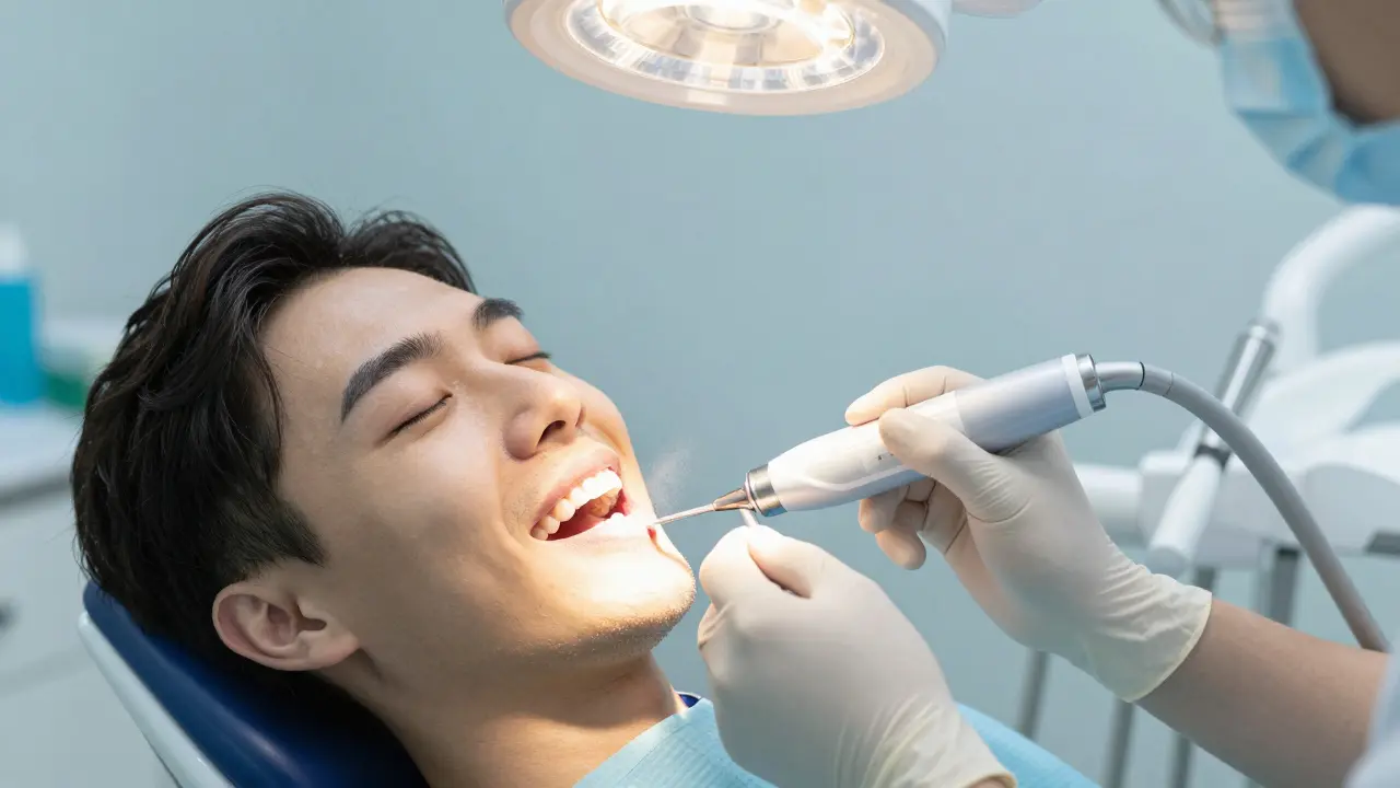 Pískování zubů: Je to skutečně bezpečné a stojí za to?