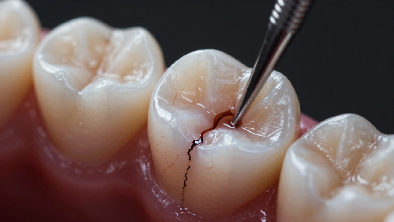 Prasklá zubní sklovina: rychlý průvodce pro starostlivost a léčbu