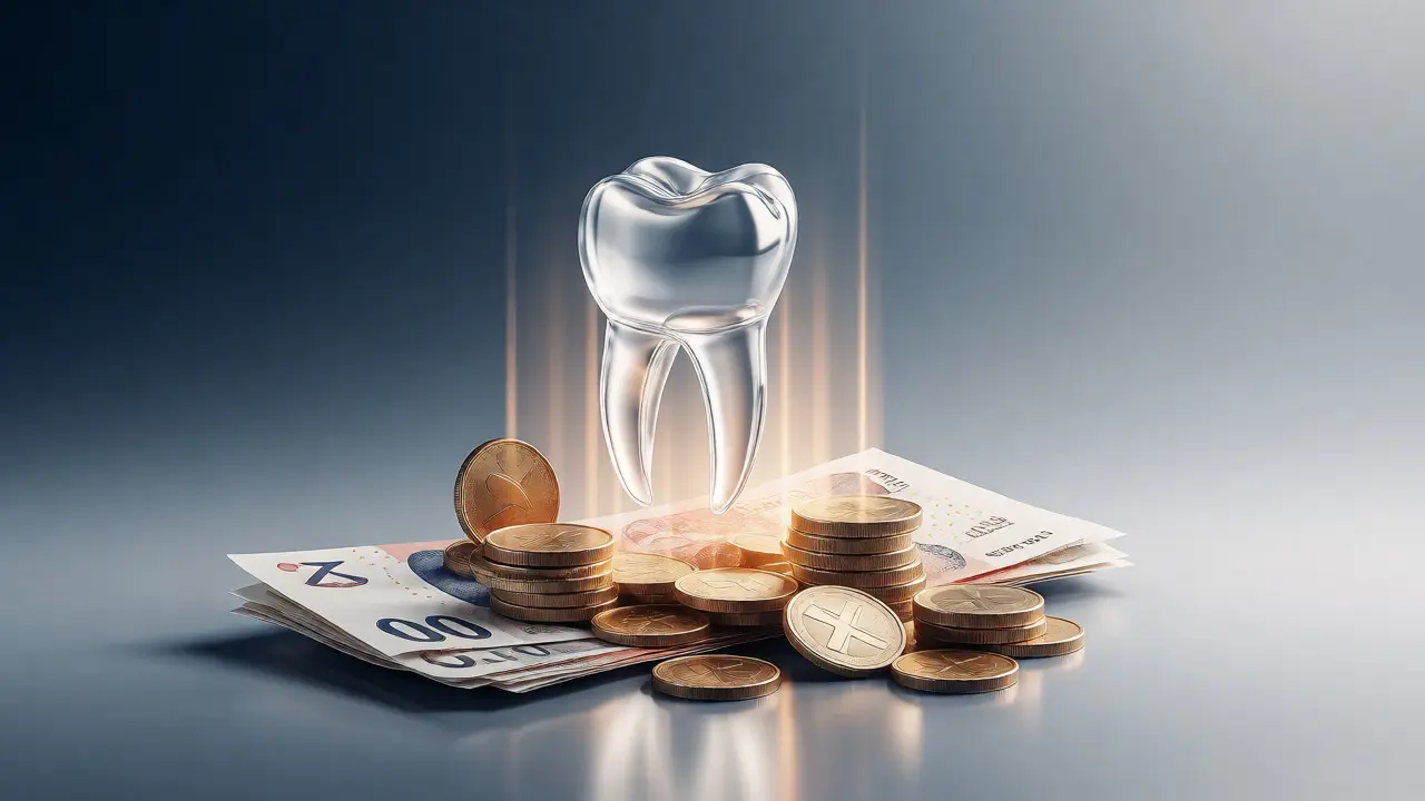 Keramická faceta nad finančními prostředky